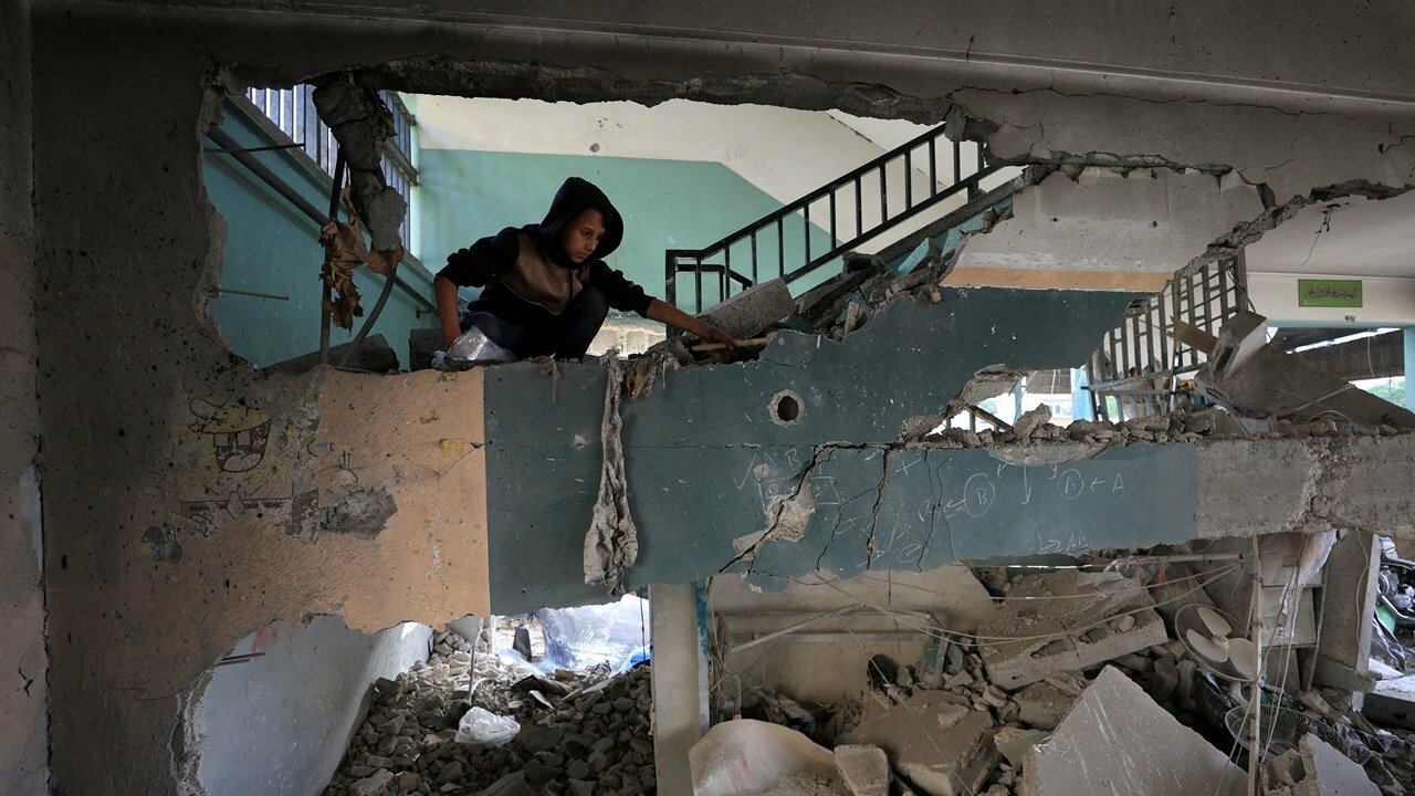Israel Strikes Gaza, Killing 54, Including Children at School Shelter