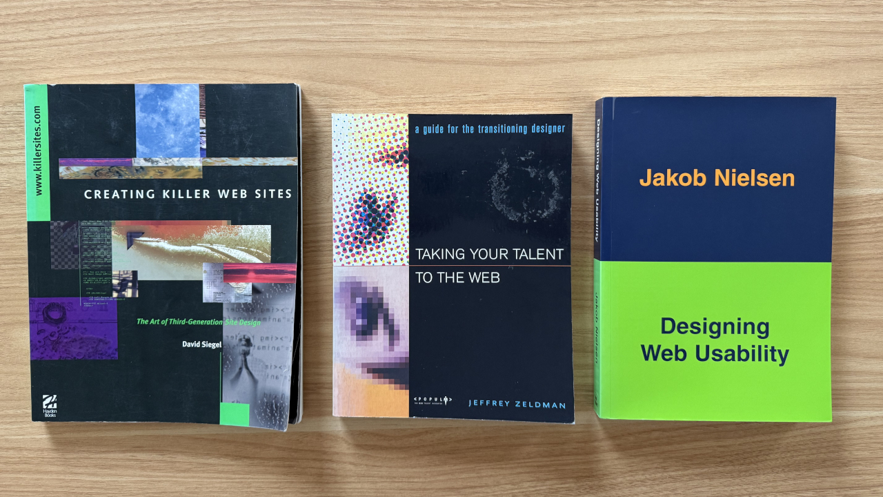 The 3 Gurus of 90s Web Design: Zeldman, Siegel, Nielsen image