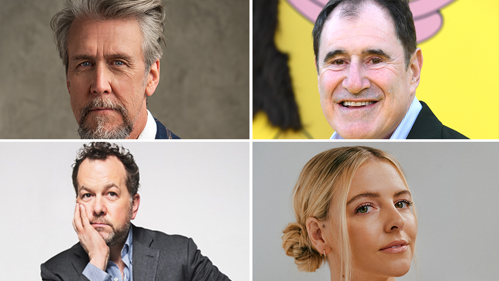 Clockwise from top left: Alan Ruck, Richard Kind, Helene Yorke, David Costabile