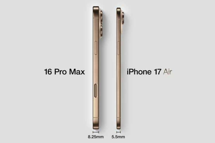 Une maquette d’iPhone 17 Pro Max en vidéo donne une idée de son épaisseur