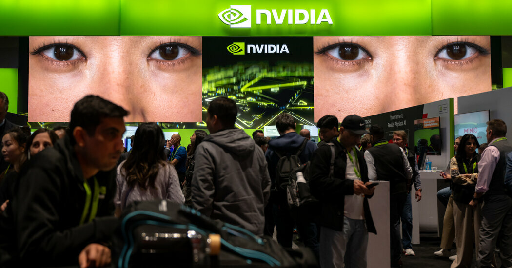 Nvidia dominates the market for computer chips that are used to build A.I. systems.