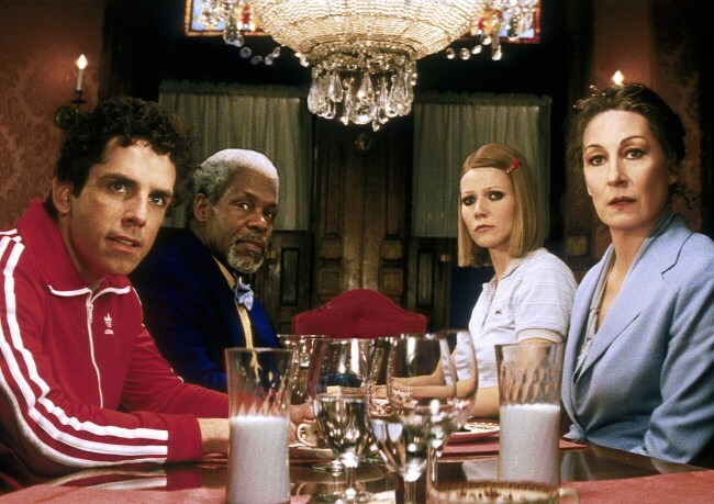THE ROYAL TENENBAUMS, Ben Stiller, Danny Glover, Gwyneth Paltrow, Anjelica Huston, 2001. (c) Buena Vista Pictures/Courtesy Everett Collection