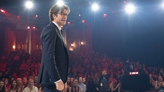 John Mulaney pictured in front of his audience at 'Everybody's Live with John Mulaney'