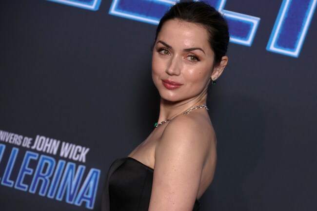 Ana de Armas attends the 'Ballerina' Premiere