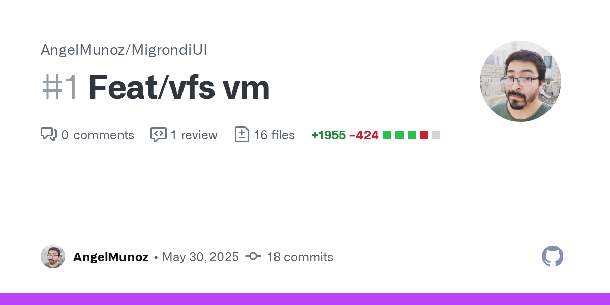 This pull request introduces significant updates to the MigrondiUI project, focusing on modularizing project repositories, enhancing toolbar components, and supporting virtual projects. The most im...