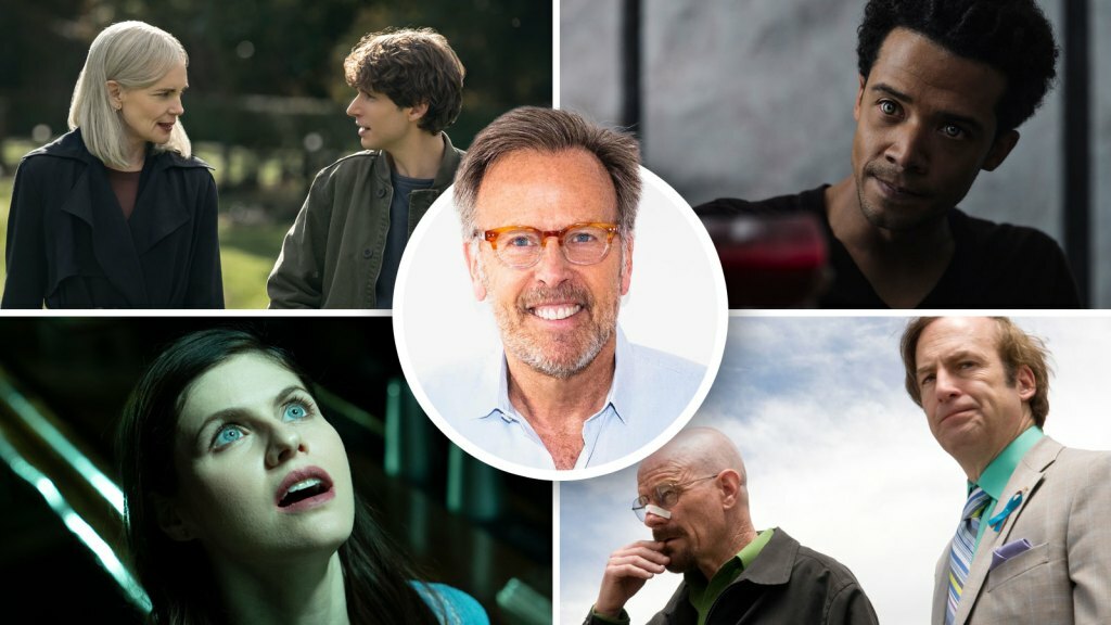 (Clockwise from top left) 'Talamasca,' 'Interview with a Vampire,' 'Breaking Bad' and 'Mayfair Witches'; (Inset) Mark Johnson