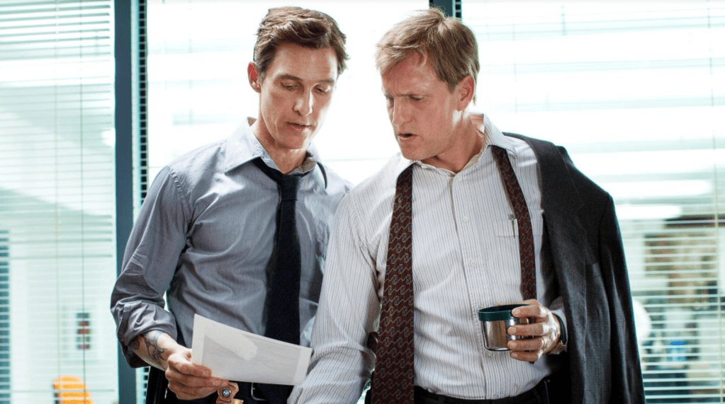 Matthew McConaughey and Woody Harrelson in 'True Detective' Season 1