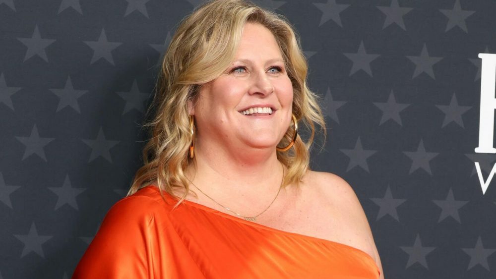 Bridget Everett at the 30th Annual Critics Choice Awards held at The Barker Hangar on February 7, 2025 in Santa Monica, California.