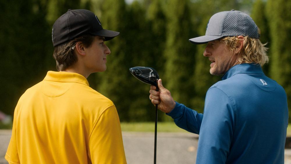 Owen Wilson and Peter Dager in 'Stick'