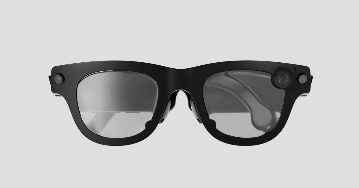 An image of Meta’s Aria Gen 2 glasses