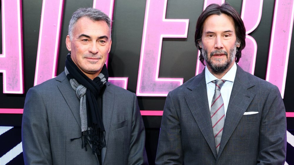 LONDON, ENGLAND - MAY 22: Chad Stahelski and Keanu Reeves attends the world premiere of "Ballerina" at Cineworld Leicester Square on May 22, 2025 in London, England. (Photo by Tim P. Whitby/Getty Images for Lionsgate UK)