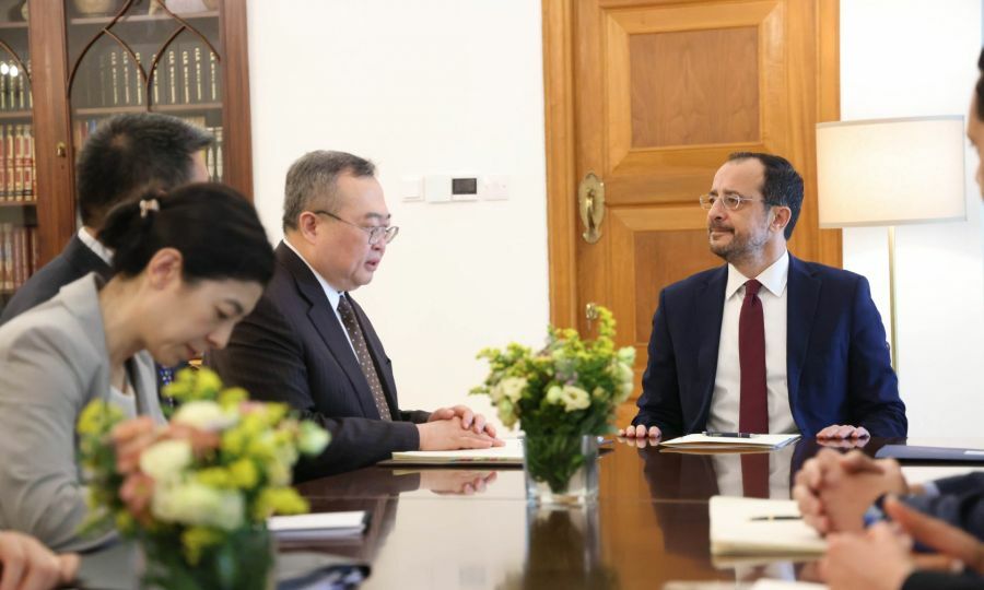 Cyprus and China hail 'excellent' bilateral relations in high-level meeting, KNEWS