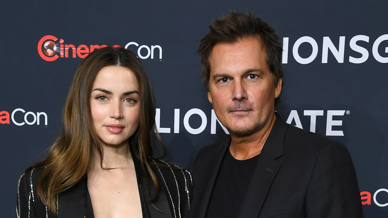 (L-R) Ana de Armas and Len Wiseman attend CinemaCon 2025 - The State of the Industry and Lionsgate Presentation at The Colosseum at Caesars Palace during CinemaCon, the official convention of Cinema United, on April 1, 2025, in Las Vegas, Nevada.