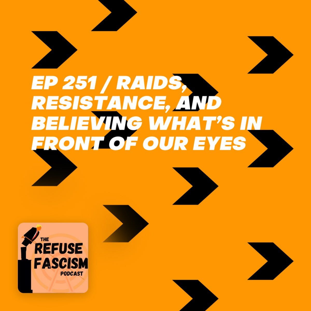 Raids, resistance, and believing what’s in front of our eyes