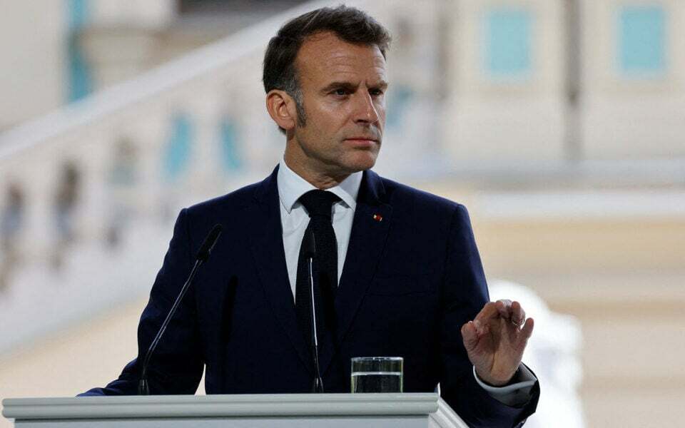 Macron links ocean protection to national sovereignty, voices support for Greece, Cyprus