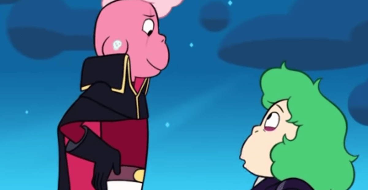 lars and sadie reunited in steven universe