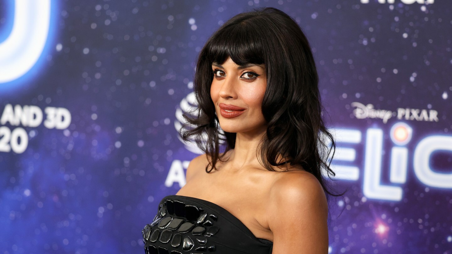 Jameela Jamil attends the world premiere of Disney and Pixar's 'Elio' at El Capitan Theatre on June 10 in Los Angeles.