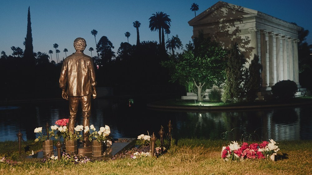 Anton Yelchin Hollywood Forever Cemetery