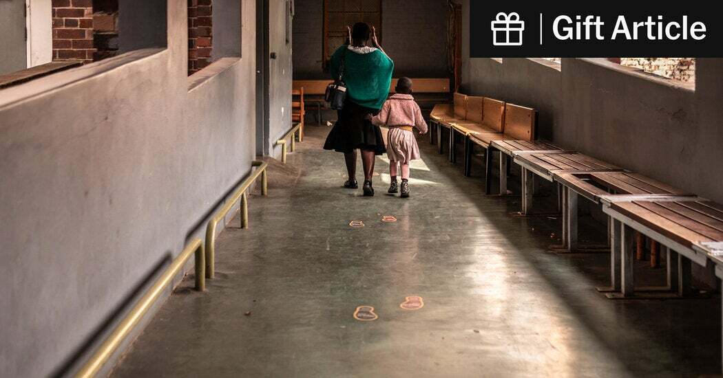 In Johannesburg, the hallways of a once-bustling center of medical research have fallen silent.
