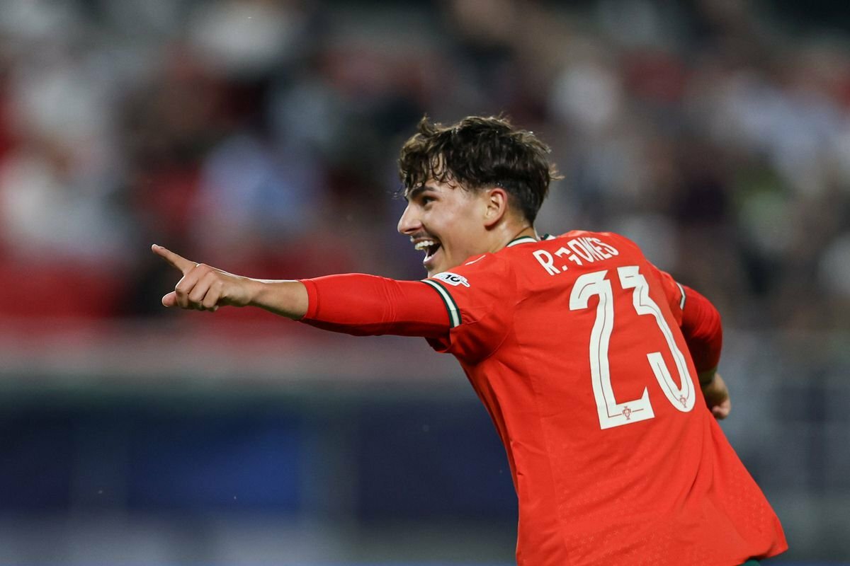 Rodrigo Gomes Scores Third Goal for Portugal in U21 Euro Championship