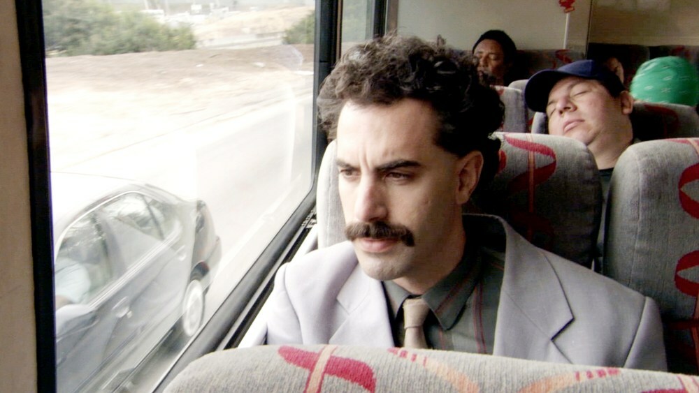 BORAT: CULTURAL LEARNINGS OF AMERICA FOR MAKE BENEFIT GLORIOUS NATION OF KAZAKHSTAN, Sacha Baron Cohen, 2006. TM & ©20th Century Fox. All rights reserved./courtesy Everett Collection