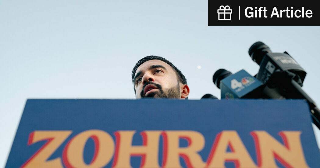 Zohran Mamdani delivered a closing argument at sunrise on Primary Day in Queens.