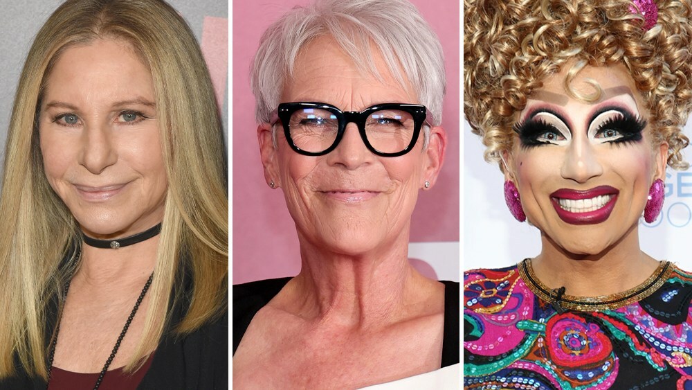 Barbra Streisand, Jamie Lee Curtis and Bianca del Rio