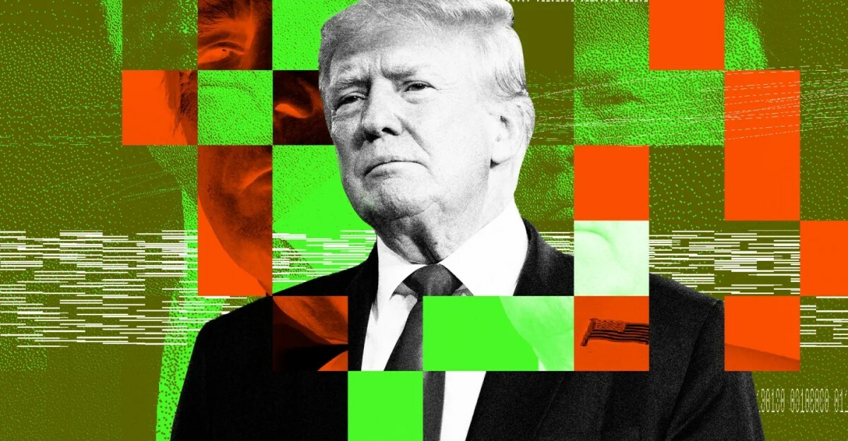 An image showing Trump