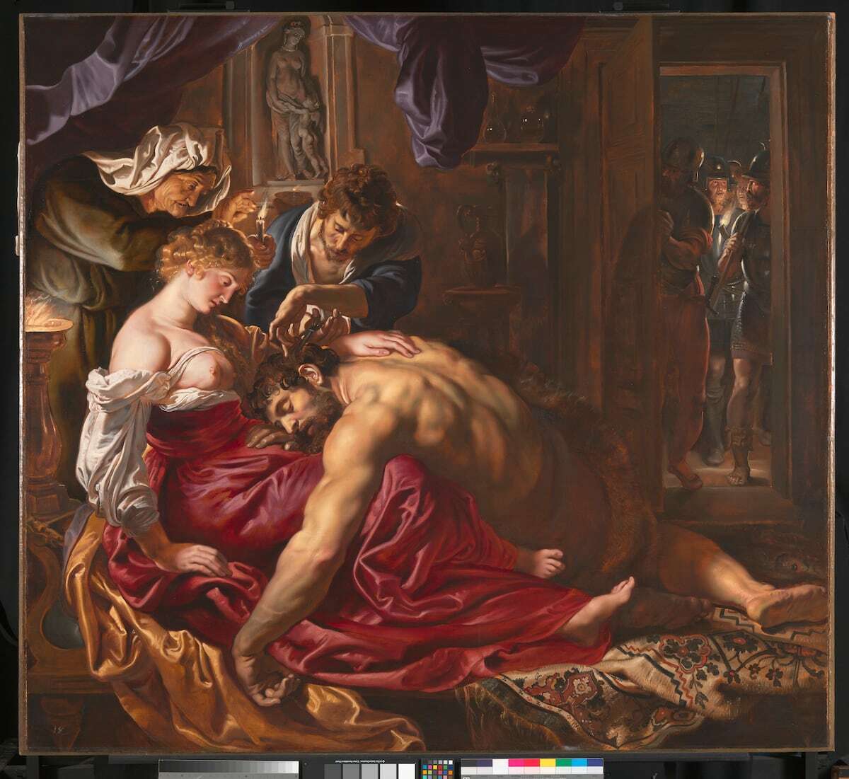 'Samson and Delilah,' the painting by Peter Paul Rubens, on display at the National Gallery, in London. | The National Gallery / Album