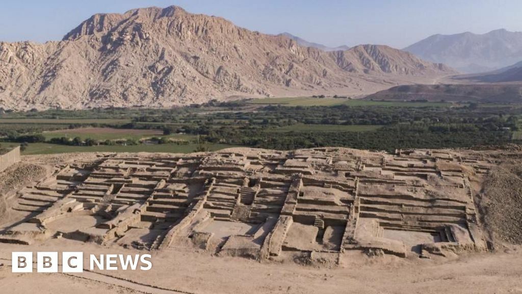 Remnants of the ancient city of Penico in Peru's northern Barranca province