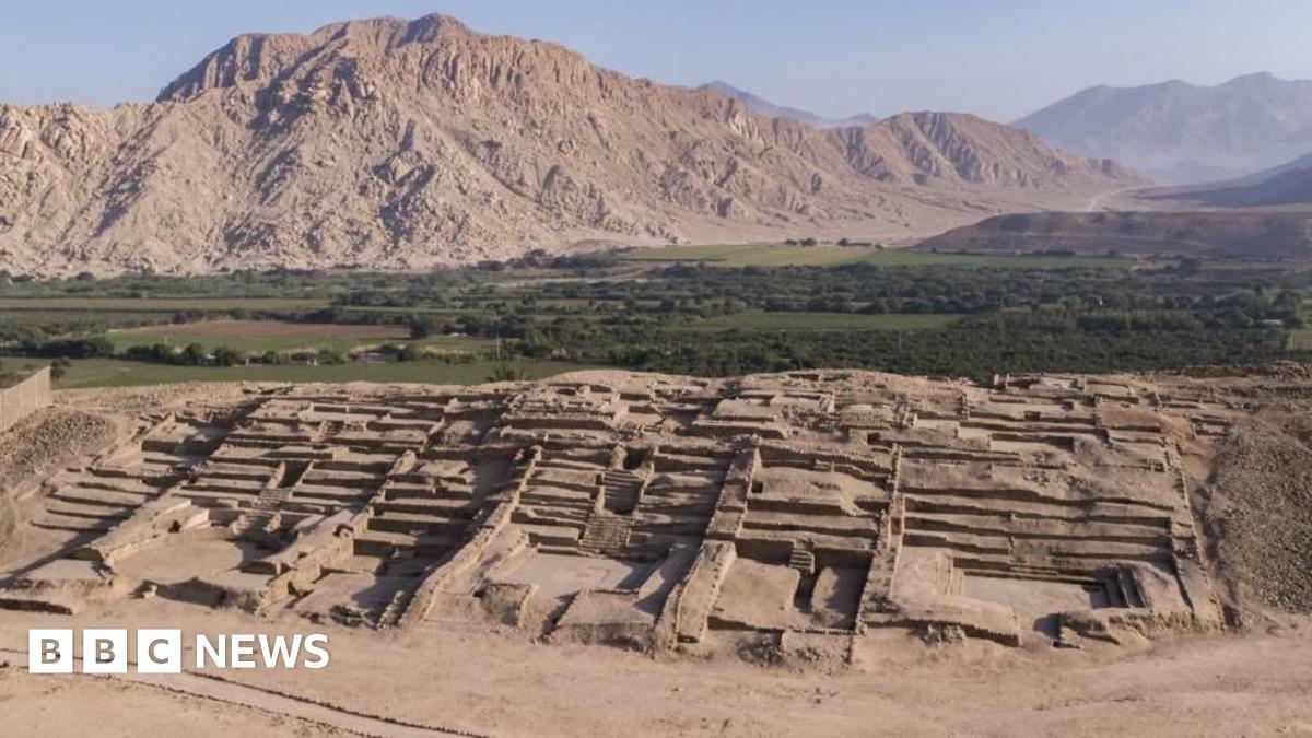 Remnants of the ancient city of Penico in Peru's northern Barranca province