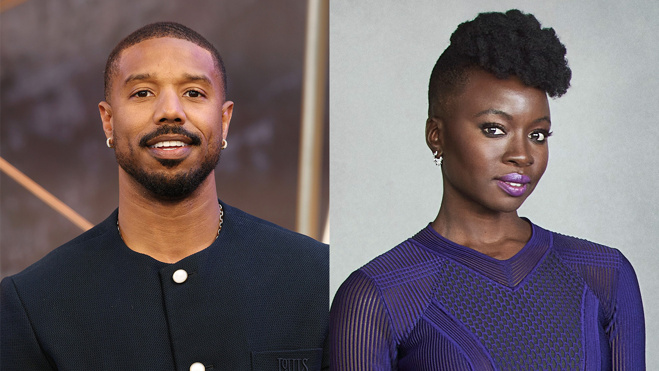 Michael B Jordan and Danai Gurira