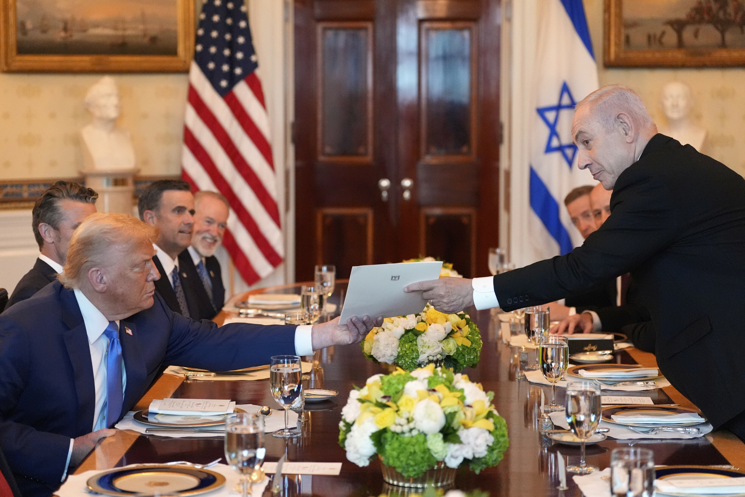 Trump and Netanyahu