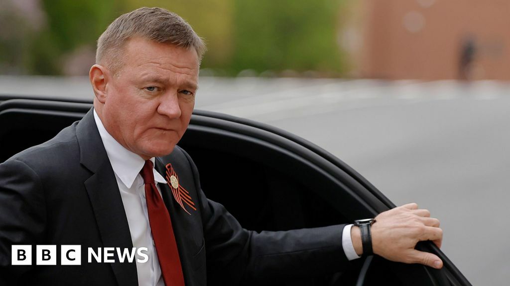 Roman Starovoit arrives at a meeting of President Putin with Venezuelan President Maduro at the Kremlin in Moscow, Russia, 07 May 2025.