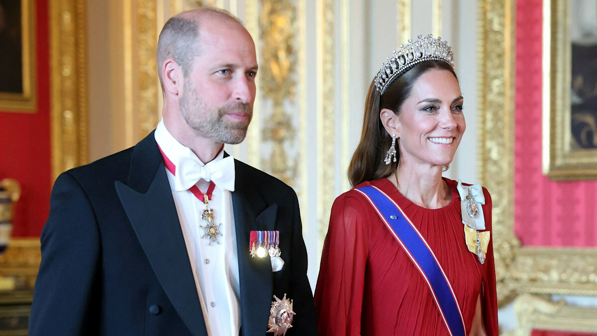 Kate Middleton attends first state banquet in two years - all the photos