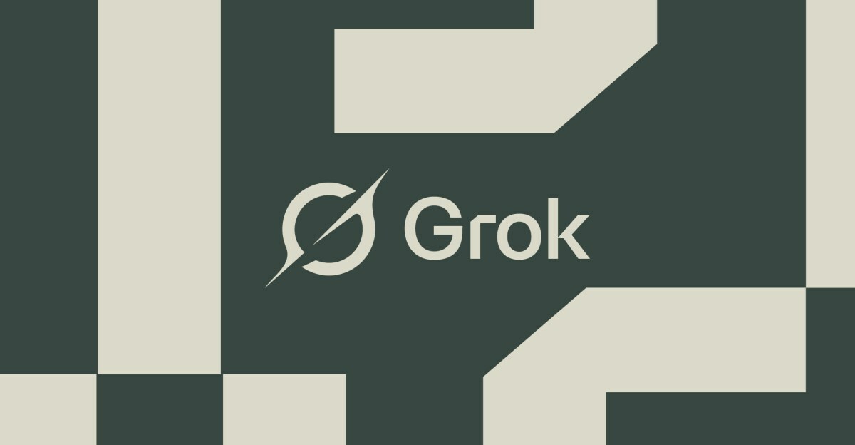 Vector illustration of the Grok logo.