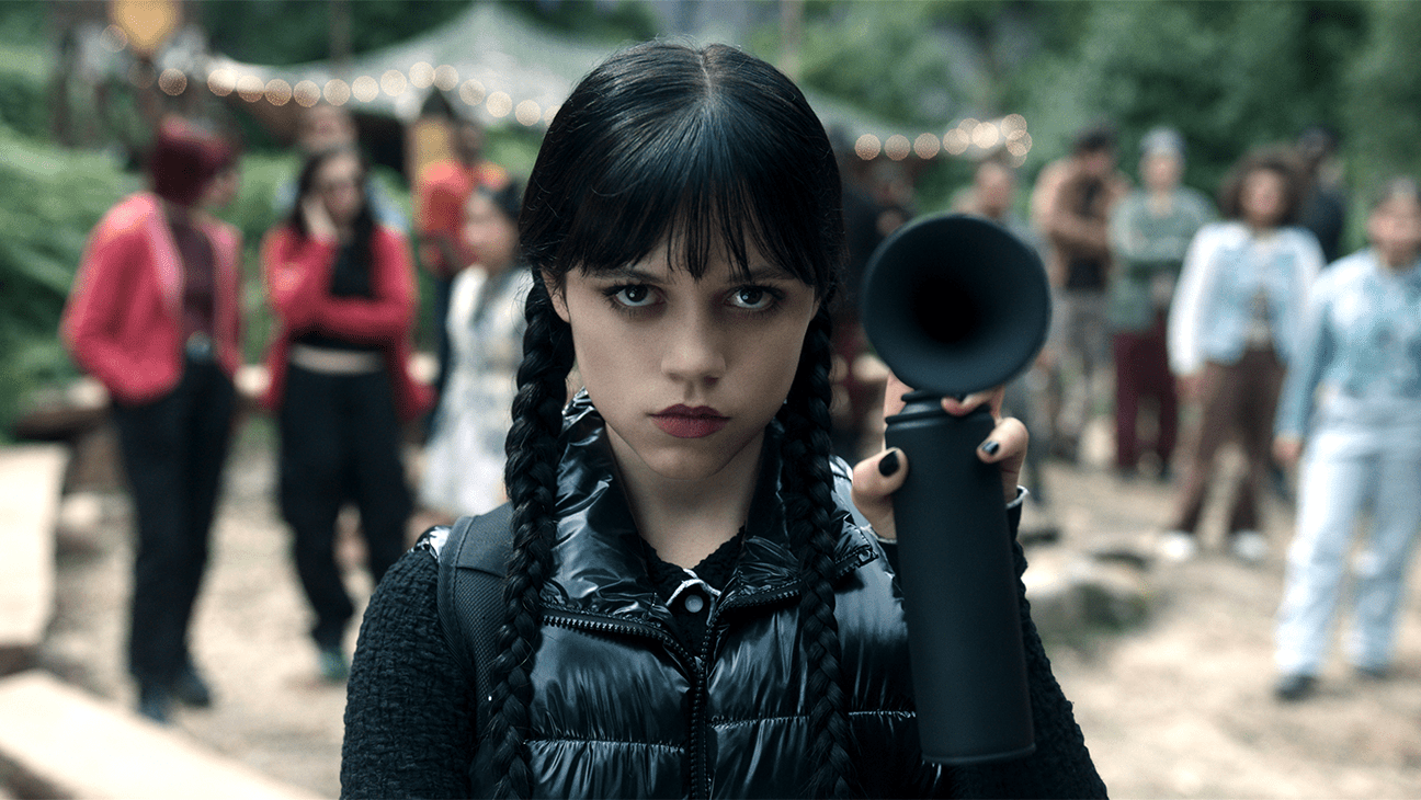 Jenna Ortega in 'Wednesday' season two.