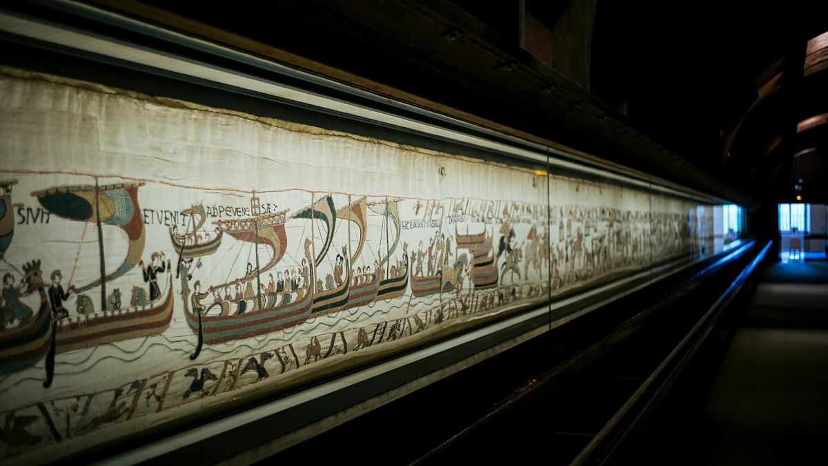 The Bayeux Tapestry. | Copyright AP Photo
