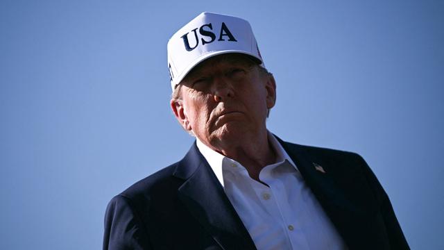 President Donald Trump in Morristown, New Jersey, on July 6, 2025. (Photo by Brendan SMIALOWSKI / AFP) (Photo by BRENDAN SMIALOWSKI/AFP via Getty Images)