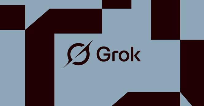 Vector illustration of the Grok logo.