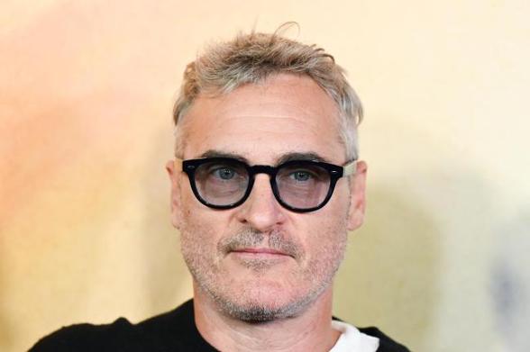 Joaquin Phoenix at the 'Eddington' Los Angeles Premiere
