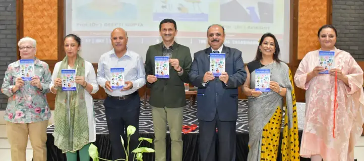 Launch of book 'Nostalgic Bites' at Chandigarh Club.