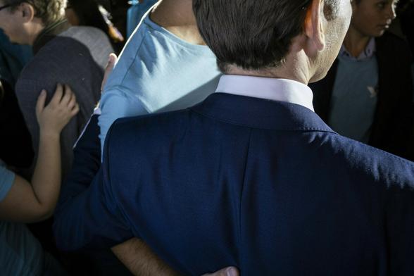 Sebastian Kurz beim Wahlkampf.
