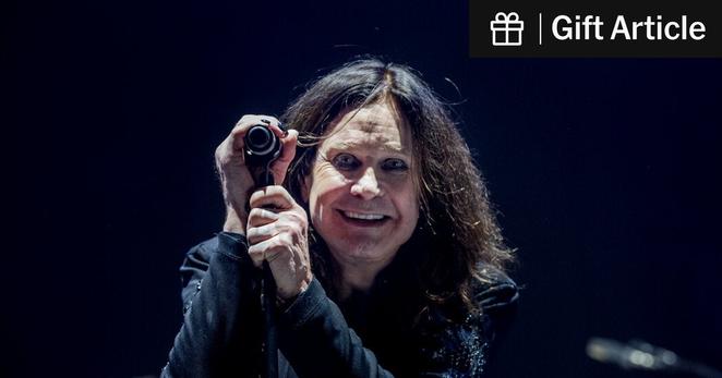 Ozzy Osbourne in 2016 performing at Madison Square Garden in Manhattan.