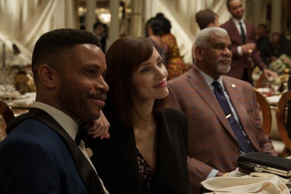 Photos of Nnamdi Asomugha and Jessica Chastain