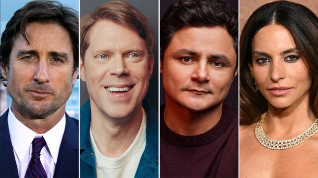 Luke Wilson, Tim Baltz, Arturo Castro, and Genesis Rodriguez