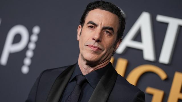 Sacha Baron Cohen at SNL50: The Anniversary Special at 30 Rockefeller Plaza on February 16, 2025 in New York, New York. (Photo by John Nacion/Variety via Getty Images)