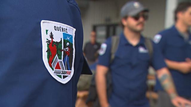 Les pompiers de la SOPFEU combattent les feux de forêt chaque été.