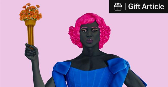 “Trans Forming Liberty,” by Amy Sherald.