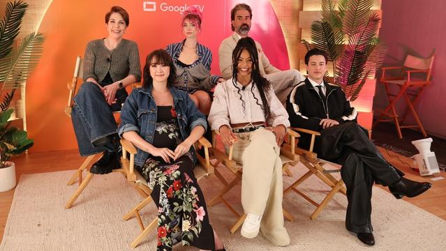 Michele Fazekas, London Thor, Maddie Phillips, Hamish Linklater, Jaz Sinclair, Derek Luh at the Variety Comic-Con Studio presented by Google TV held at the Pendry Hotel San Diego on July 25, 2025 in San Diego, California.